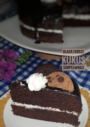 Foto resep Black forest kukus Simple