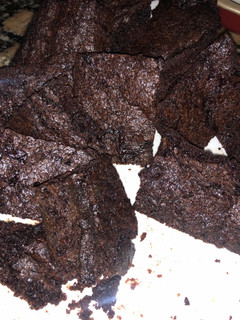 Una foto de Brownie!! Sin huevo ni manteca