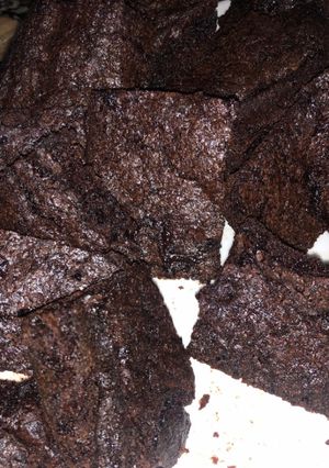 Una foto de Brownie!! Sin huevo ni manteca