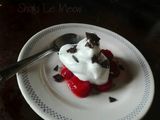 Postre fácil con frutillas