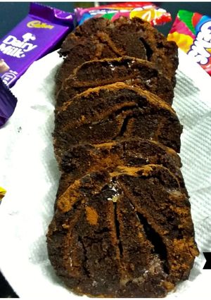 চকলেট সুইস রোল(chocolate swiss roll recipe in bengali) রেসিপির প্রধান ছবি
