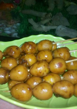 Foto resep Sate telur puyuh