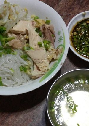 Foto resep Bihun pek cam kee (bihun kuah ayam kampung)