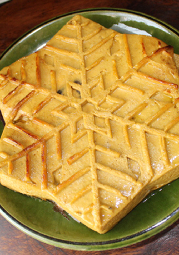 Una foto de Empanada de boniato y sobras de pollo