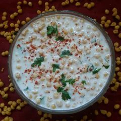 A picture of Boondi raita.
