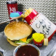 Grilled Beef 🥩 burger 🍔 A picture of Grilled Beef 🥩 burger 🍔.