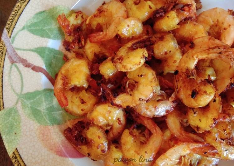 Resep Udang Goreng Gurih, Bikin Ngiler