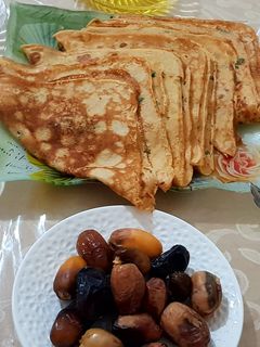 صورة لوصفة كريب مالح بالخضر
