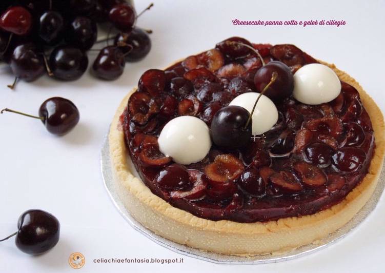 How to Make Ultimate Cheesecake panna cotta e geleè di ciliegie - senza glutine