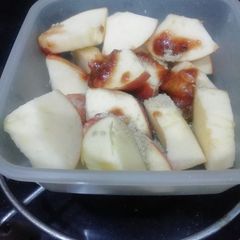 A picture of Apple & Honey Chaat.