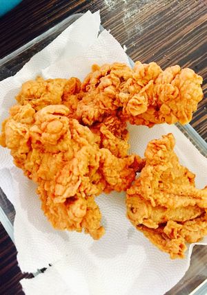 Hình của món Gà rán chuẩn kfc.