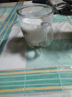 Una foto de Batido de manzana con galleta