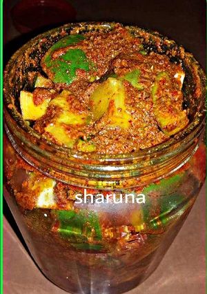 A picture of Mango Pickle.