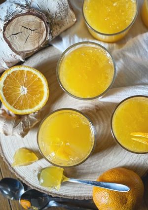 Foto de Gelatina caseira de Laranja 🍊