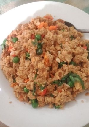 Foto resep Tumis oncom lenca kemangi pedas dan praktis