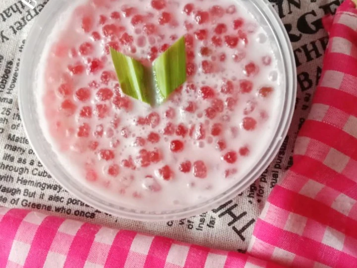 Langkah Mudah untuk Menyiapkan Resep Bubur sagu mutiara yang Bisa Manjain Lidah Anti Ribet, Lezat Sekali