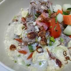 รูปของ #KitaBerbagi Soup Iga dan daging Kambing kuah susu