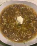 Sopa de carne con fideitos