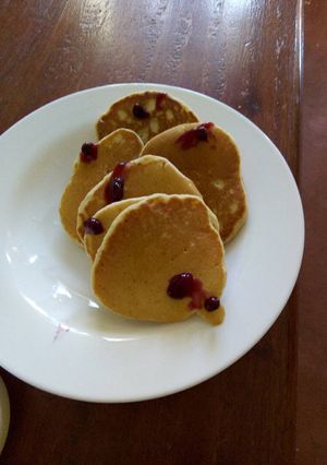 A picture of Drop scones.