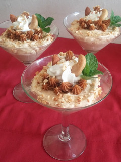 Una foto de Mousse de Dulce de Leche