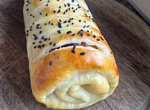 Foto di Rotolo di Pasta Sfoglia con Speck e Edamer
