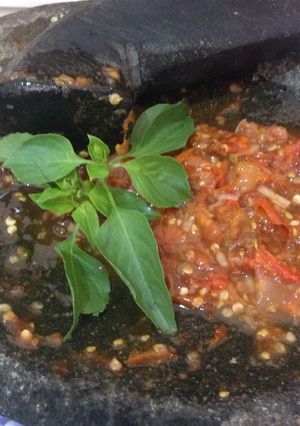 Foto resep Sambel terasi pedes😍