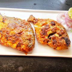 A picture of Rava Pomfret Fry.