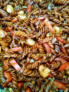 Una foto de Pasta con Soja (receta muy fácil)