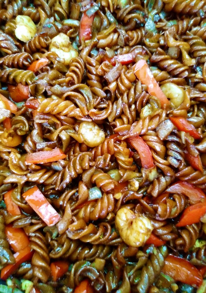 Una foto de Pasta con Soja (receta muy fácil)
