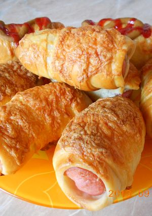 Virslis tészta recept fotója