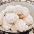 Dairy free Snow Cookies