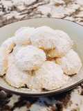 Dairy free Snow Cookies
