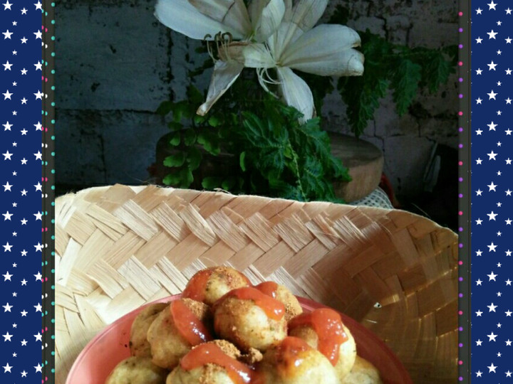 Resep *cimol kentang*, Enak Banget