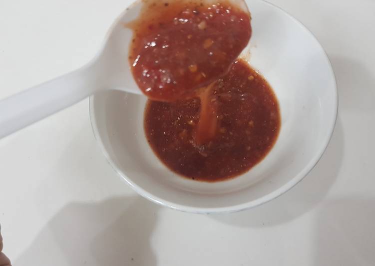 Perfect market style pizza sauce