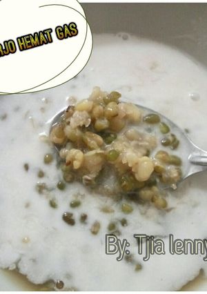 Foto resep Burjo (bubur kacang ijo) hemat gas
