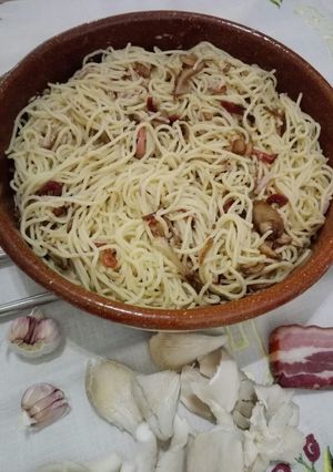 Una foto de Spaghettis de leñador