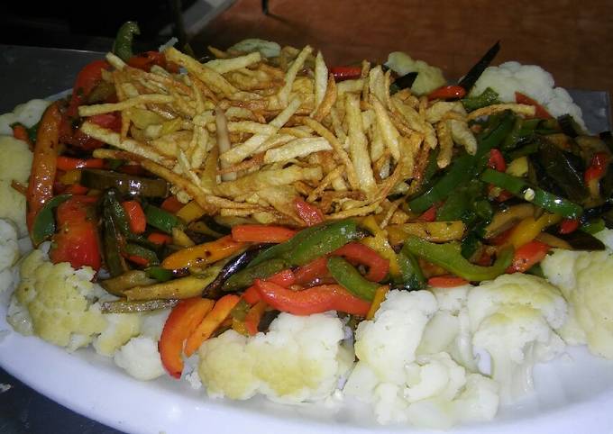 Foto principal de Antipasto de vegetales al wok