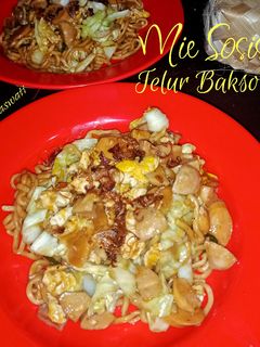 Foto resep Mie Sosis Telur Bakso