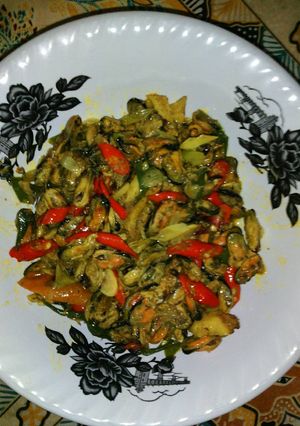 Foto resep Kerang oseng saus tiram