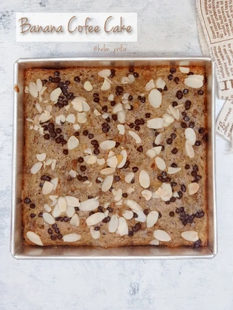 Cara Gampang Membuat Resep Banana Coffee Cake yang Enak Banget Anti Ribet, Mantap Sekali