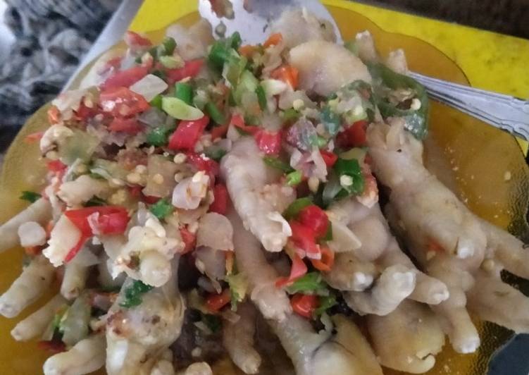 Resep Ceker Pedas | Teknik Membuat Ceker Pedas yang Bikin Ngiler