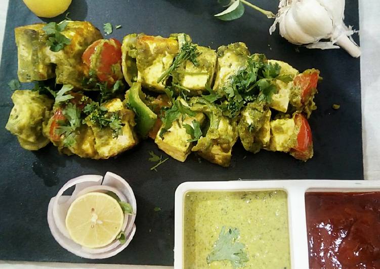 Hariyali paneer Tikka