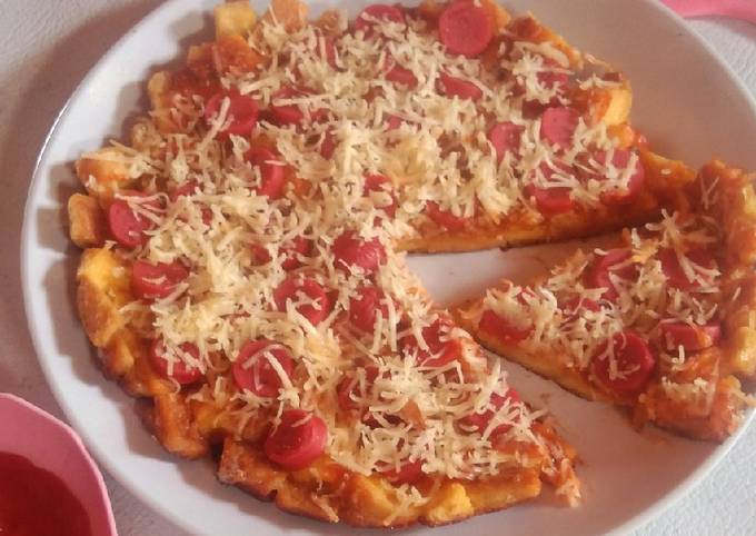 Resep Pizza Teflon Pinggiran Roti Oleh Dewi Umma Zahra Cookpad