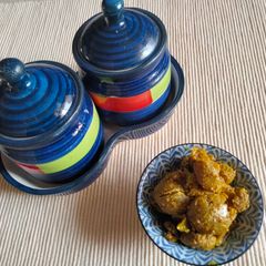 A picture of Amla and Green chilli Pickle.