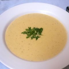 A picture of Potato and Leek Soup (Vichysoisse Soup).