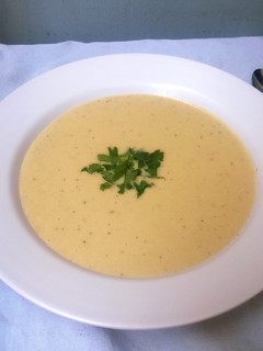 A picture of Potato and Leek Soup (Vichysoisse Soup).