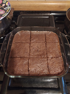 Una foto de Brownies en microondas