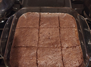 Una foto de Brownies en microondas