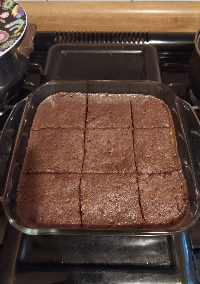 Una foto de Brownies en microondas