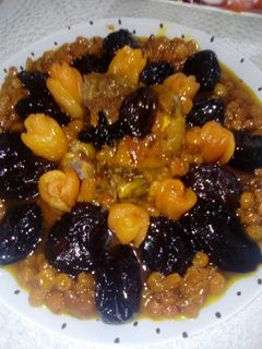 صورة لوصفة طاجين حلو